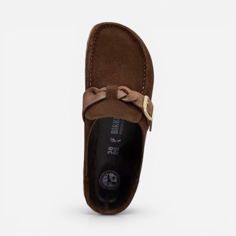 Buckley Braided Carafe Suede Leather Narrow