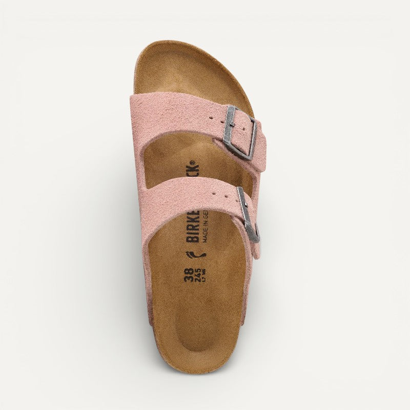 Arizona Pink Clay Suede Leather Regular