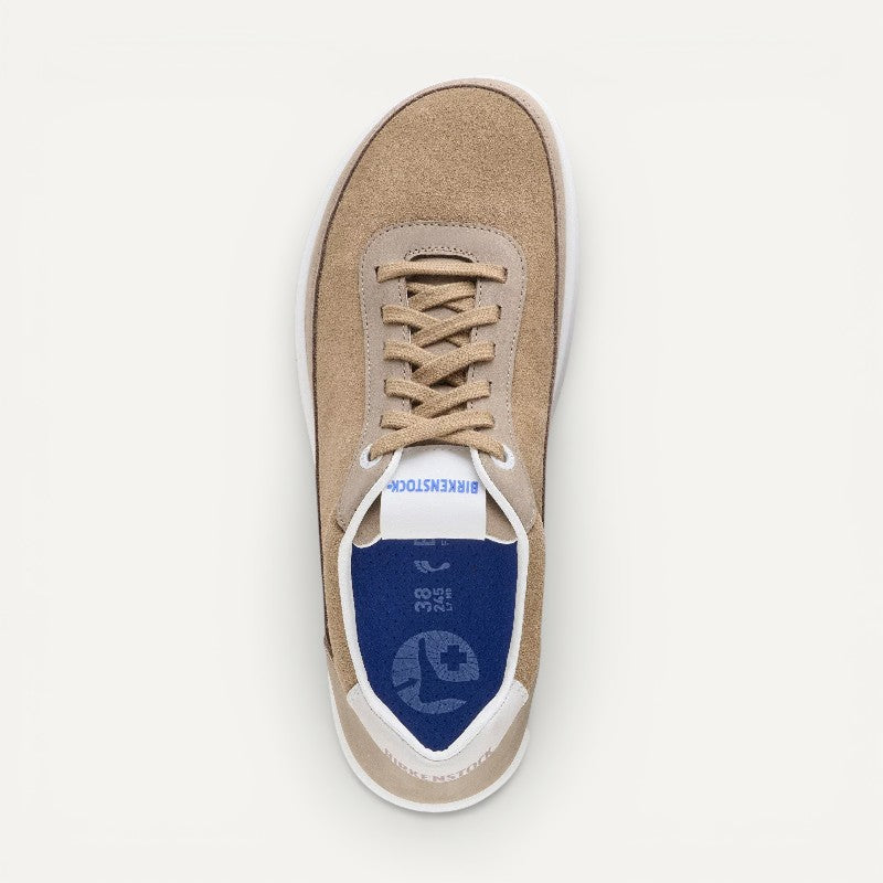 Honnef City Grey Taupe Nubuck Leather Narrow