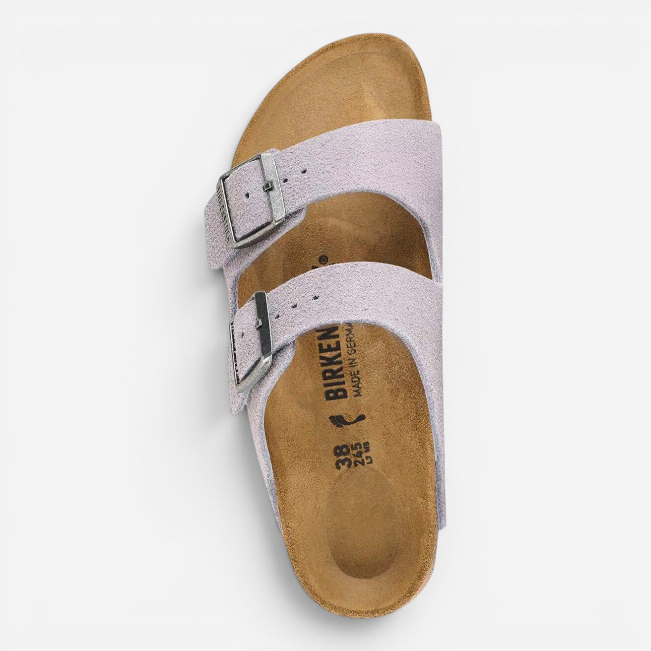 Arizona Lavender Suede Leather Narrow