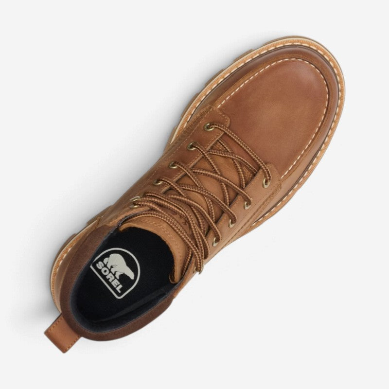 Men's Lark-47 Moc Toe Wp Velvet Tan/Tobacco