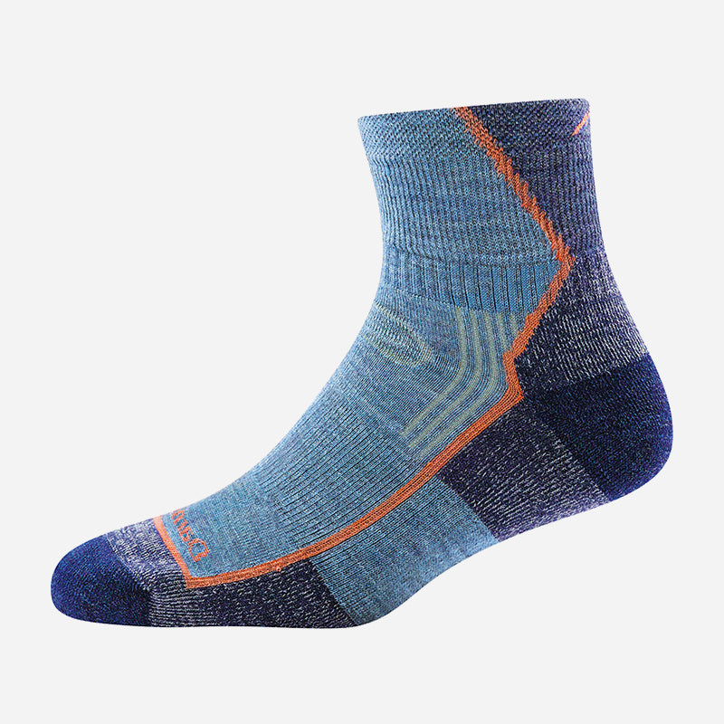 Hiker 1/4 Midweight With Cushion Dusk Denim