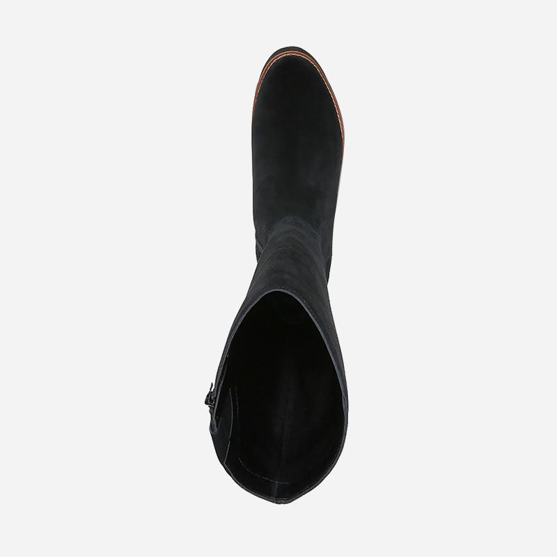 Gwen Black Waterproof Suede