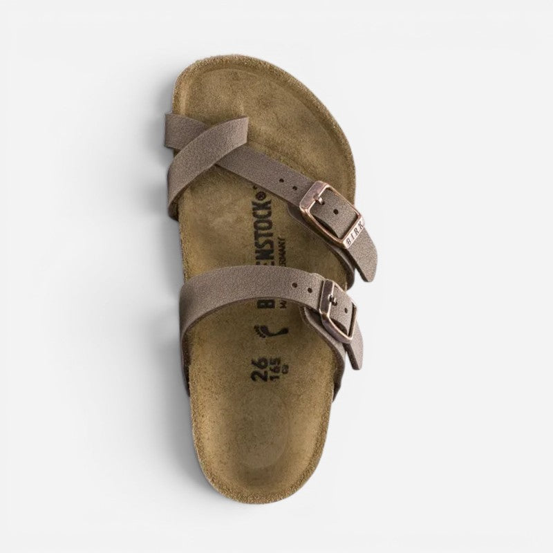 Mayari Kid's Mocha Birkibuc Narrow