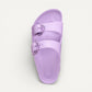 Arizona Kid's Eva Flower Buckle Crocus Narrow