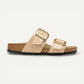 Sydney Luxe Buckle Sand Patent Birko-Flor Narrow