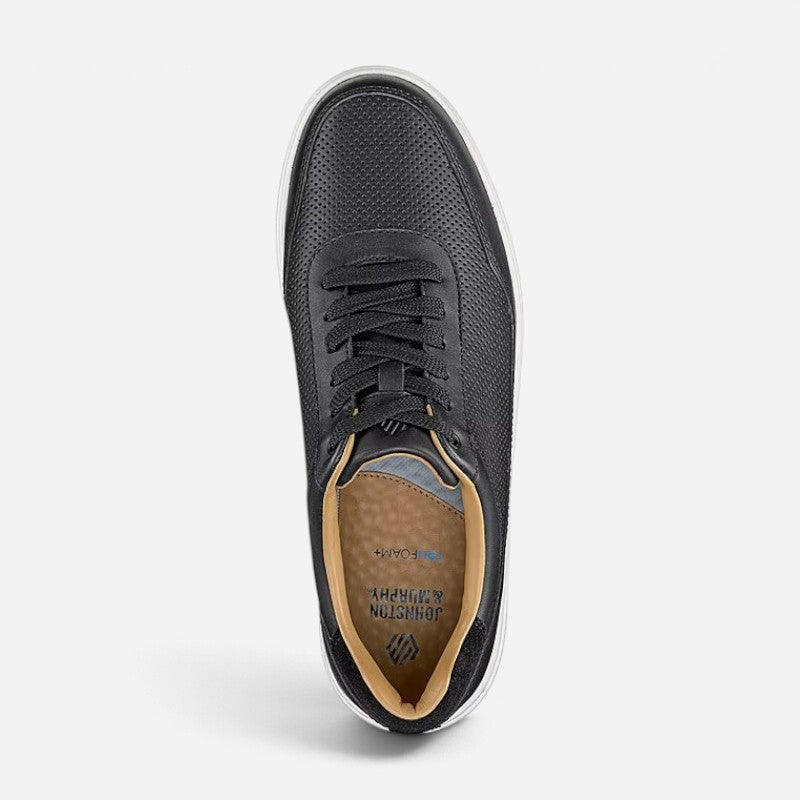 Men's Dawson Perfed U-Throat Black Leather