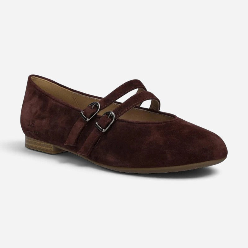 Clarice 03 Burgundy Suede