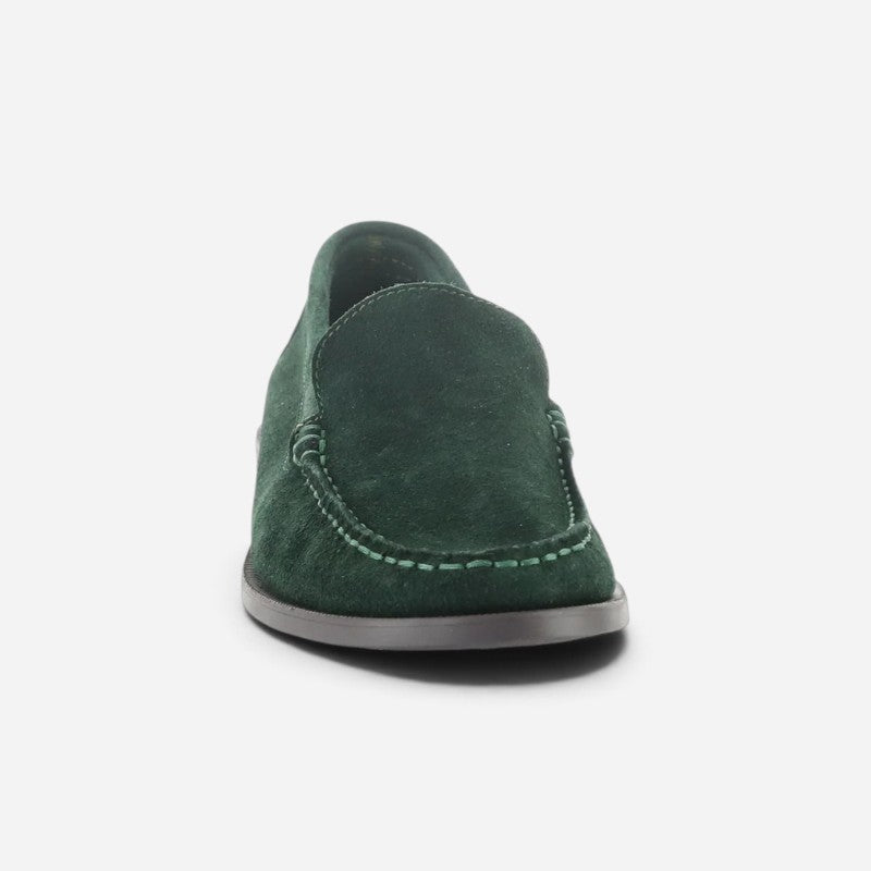 Dela Green Jewel Suede