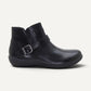 leah low boot black