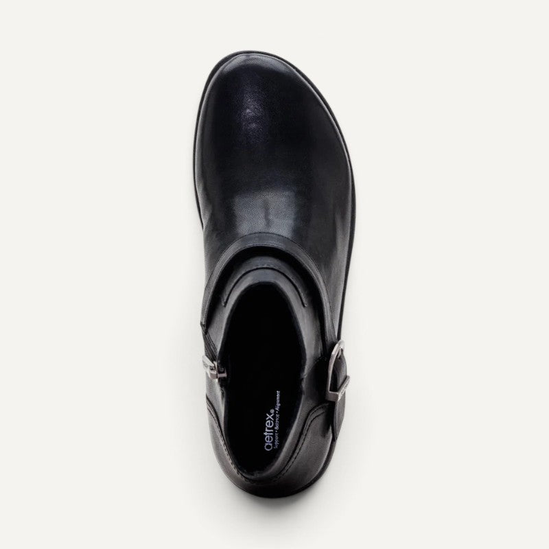 leah low boot black