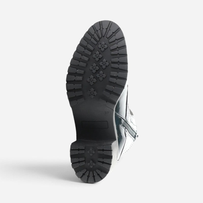 Indie Waterproof Dark Green Patent