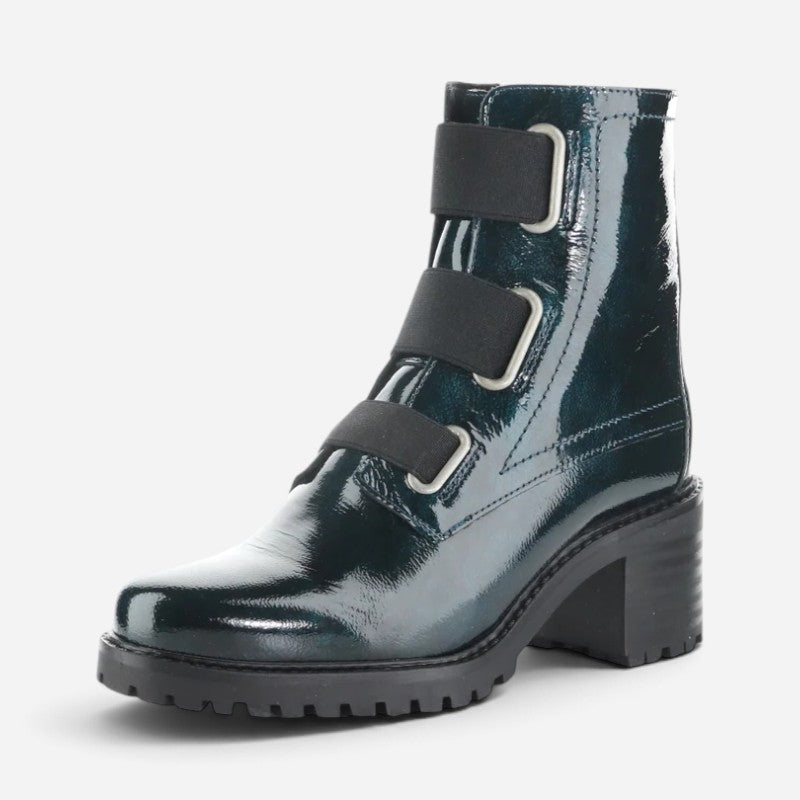 Indie Waterproof Dark Green Patent