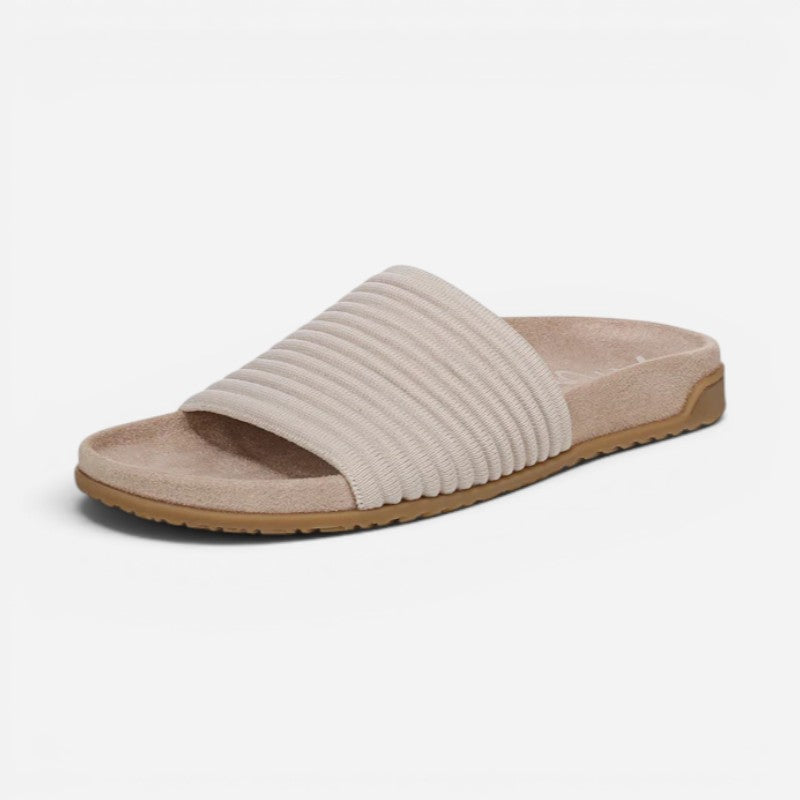 evie knit cream stretch