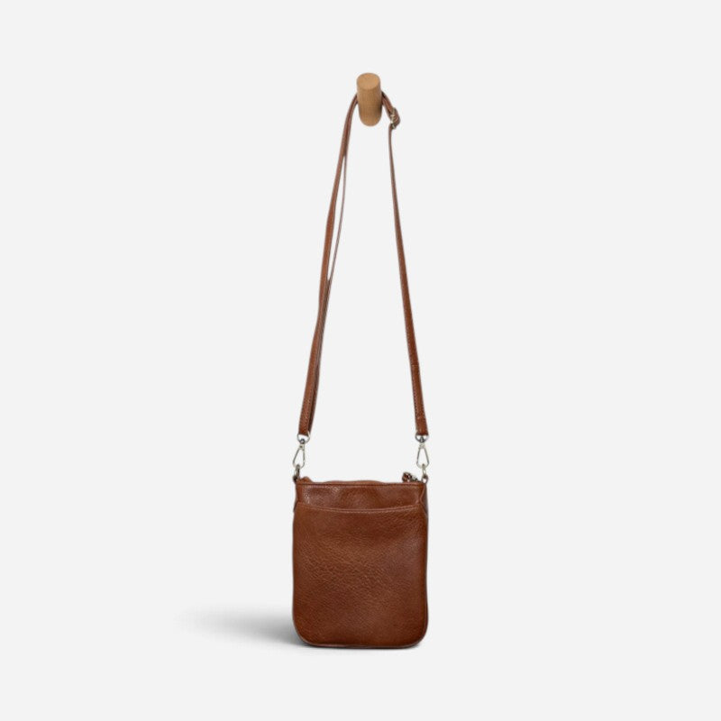 Lia Phone Crossbody Cognac