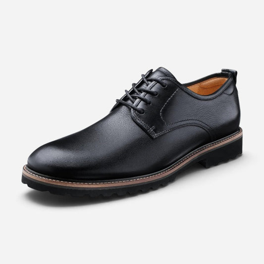 Men's Featherlight Founder Black Tumbled Leather