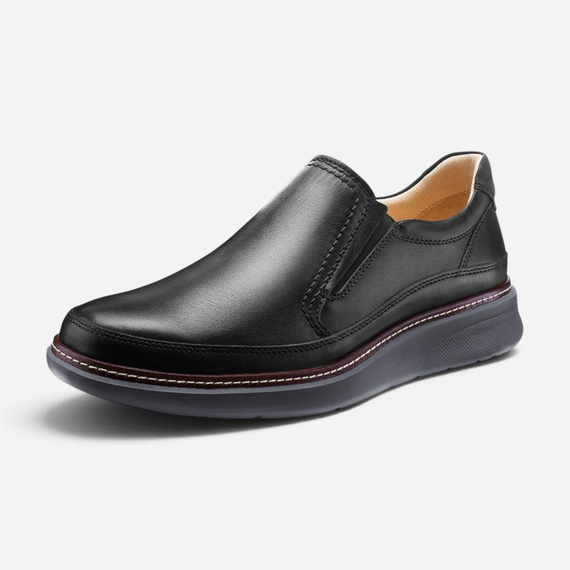 Men's Rafael Slip On Black Leather