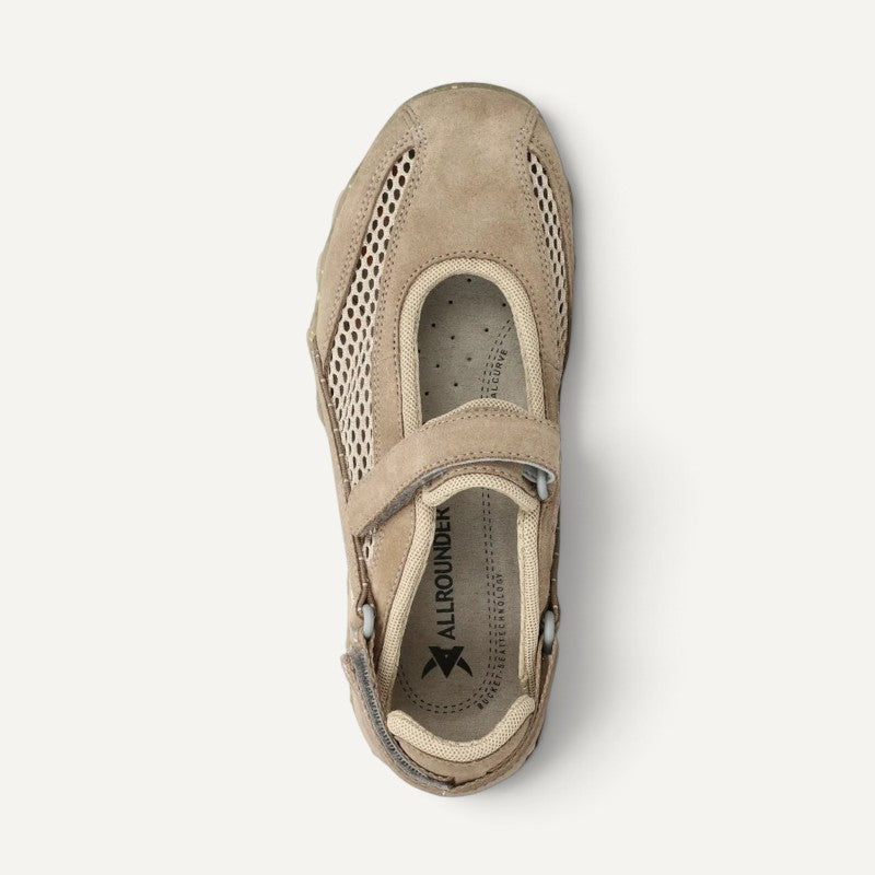 Niro Tobacco Suede Mesh