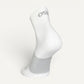 Wicked Comfort 1/4 Crew Sock White