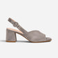 Pollette Fango Suede