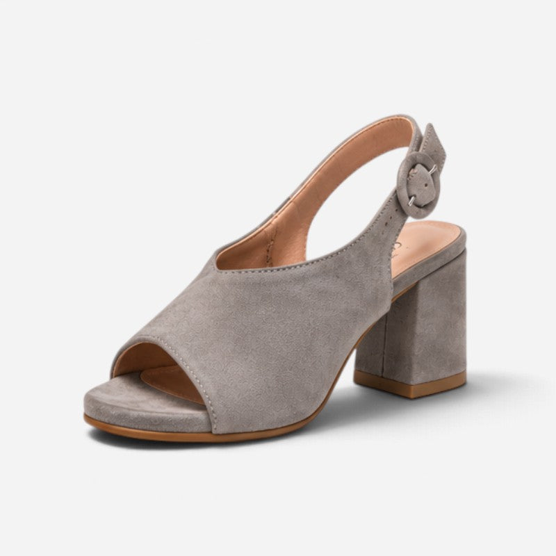 Pollette Fango Suede