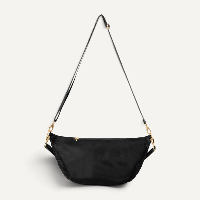 Stanton Woven Crossbody Black