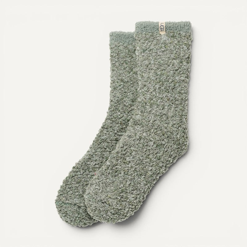 Cozy Chenille Crew Grey Mist