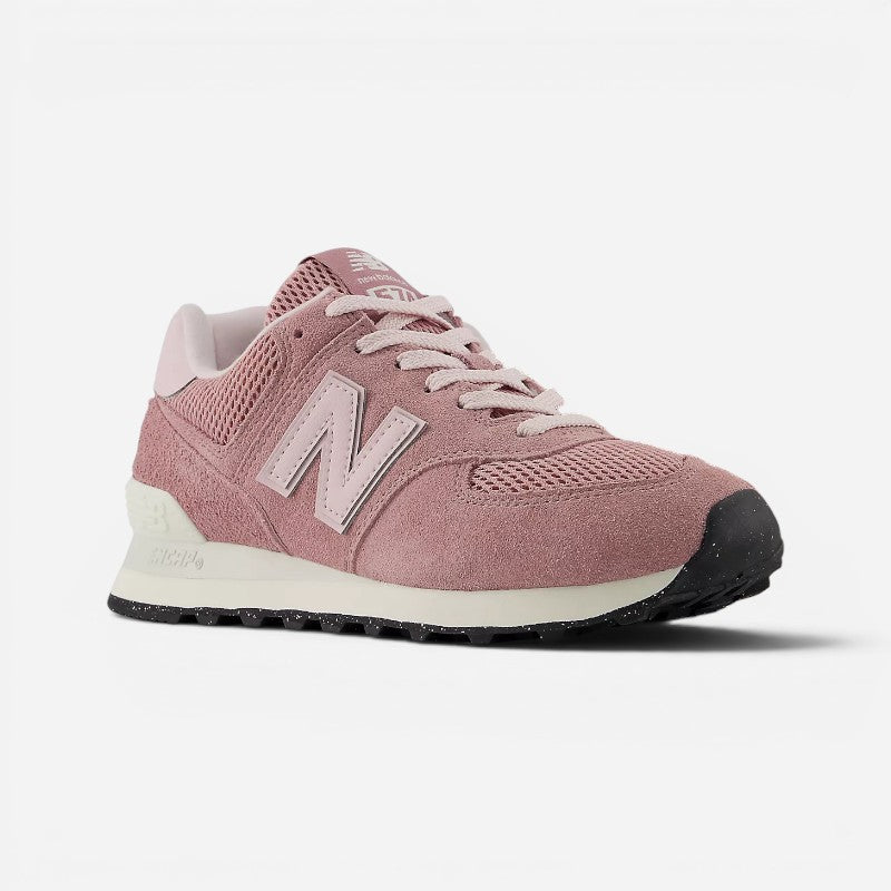 Women's 574 ALPHA PINK/NB WHITE