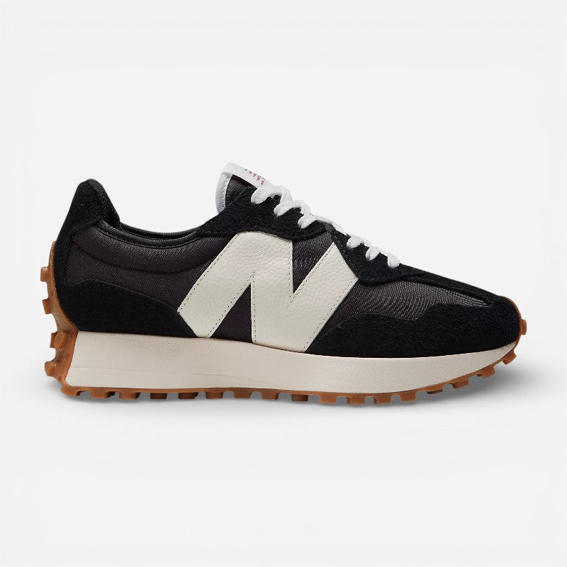 Women's 327 BLACK/NB 103 WHITE/Mineral Red