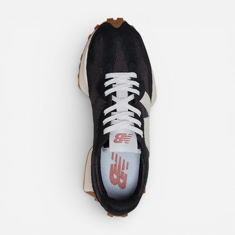 Women's 327 BLACK/NB 103 WHITE/Mineral Red