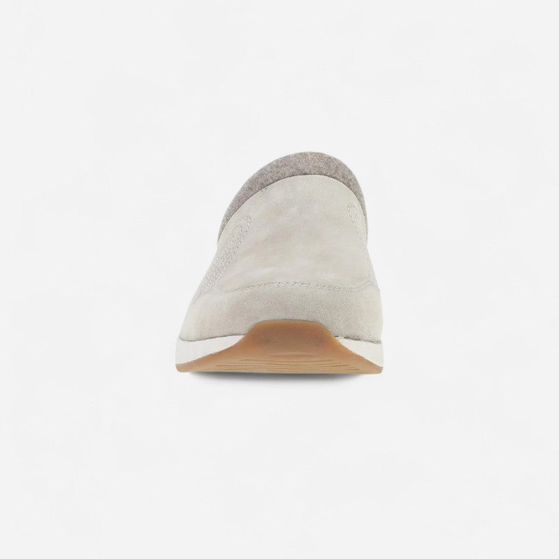 Claudia Stone Suede leather