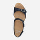 Tricia Blue Milled Burnished