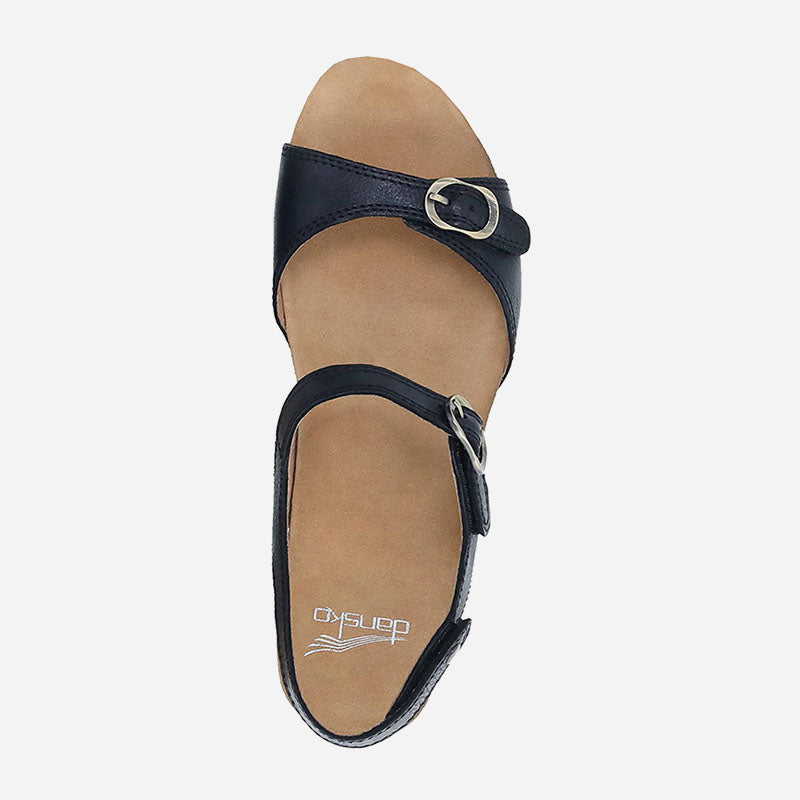 Tricia Blue Milled Burnished