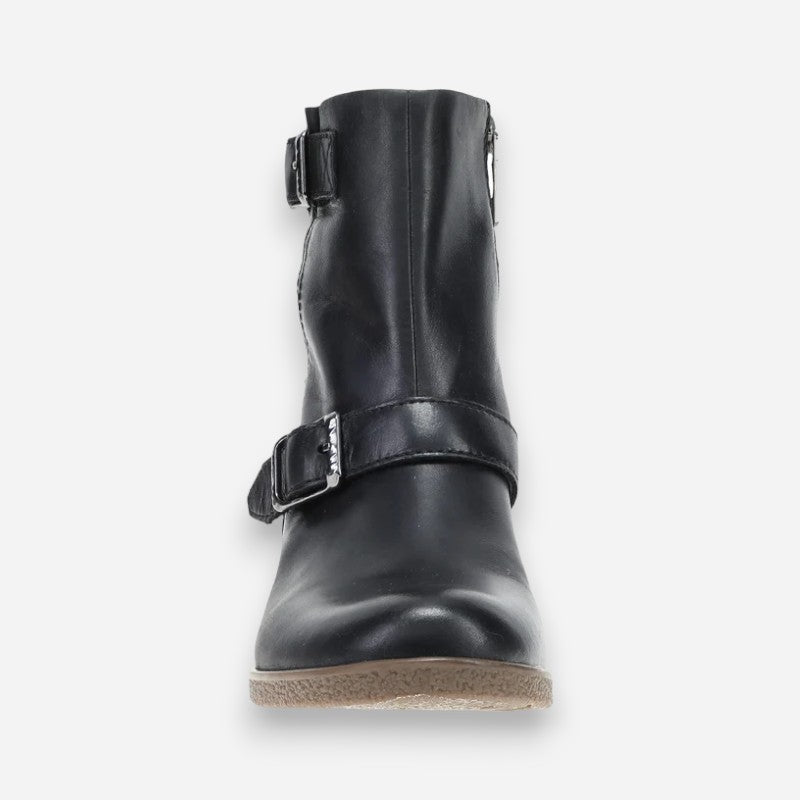 Delphine Black Waterproof Burnished