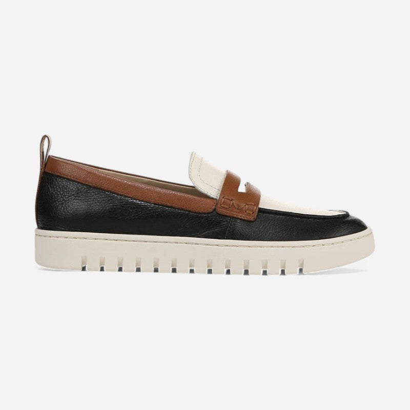Uptown Black Tumbled leather