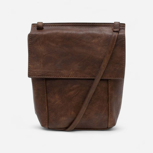 Jensy Front Flap Crossbody Pecan