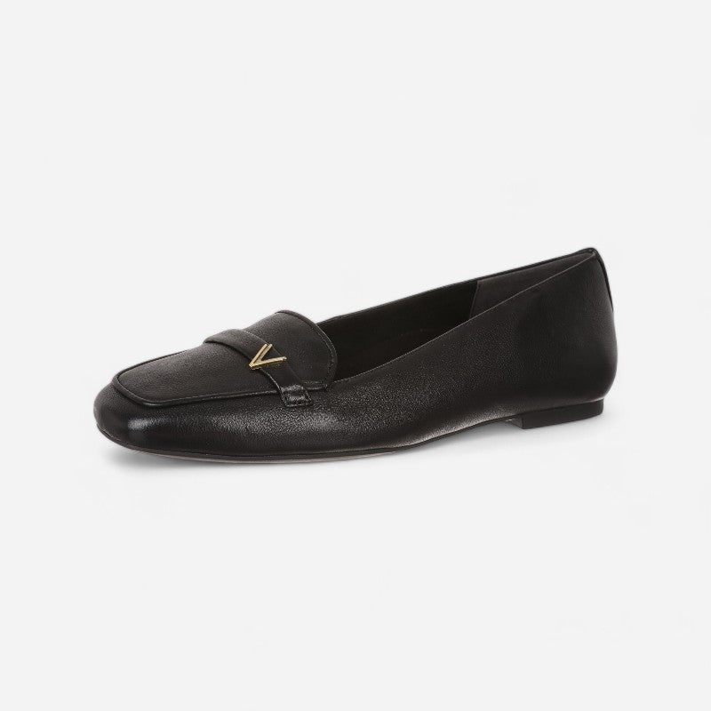 Hayes Black Leather