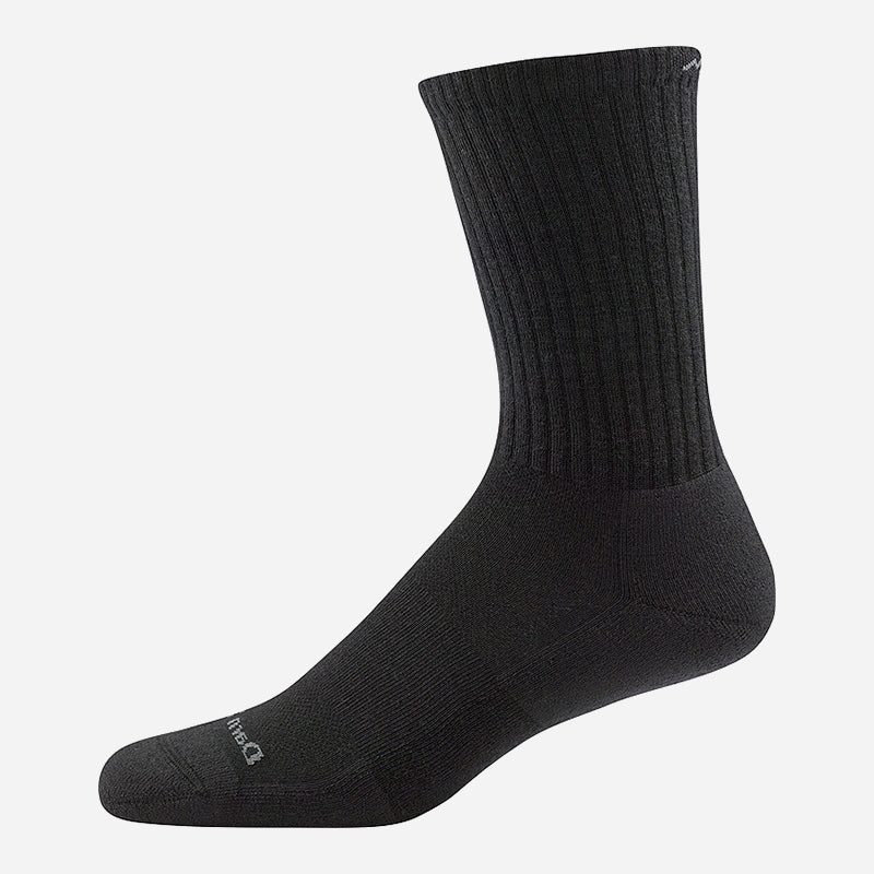 Men's Standard Crew Lightweight With Cushion Black