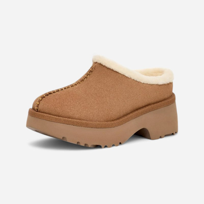 New Heights Cozy Clog Chestnut