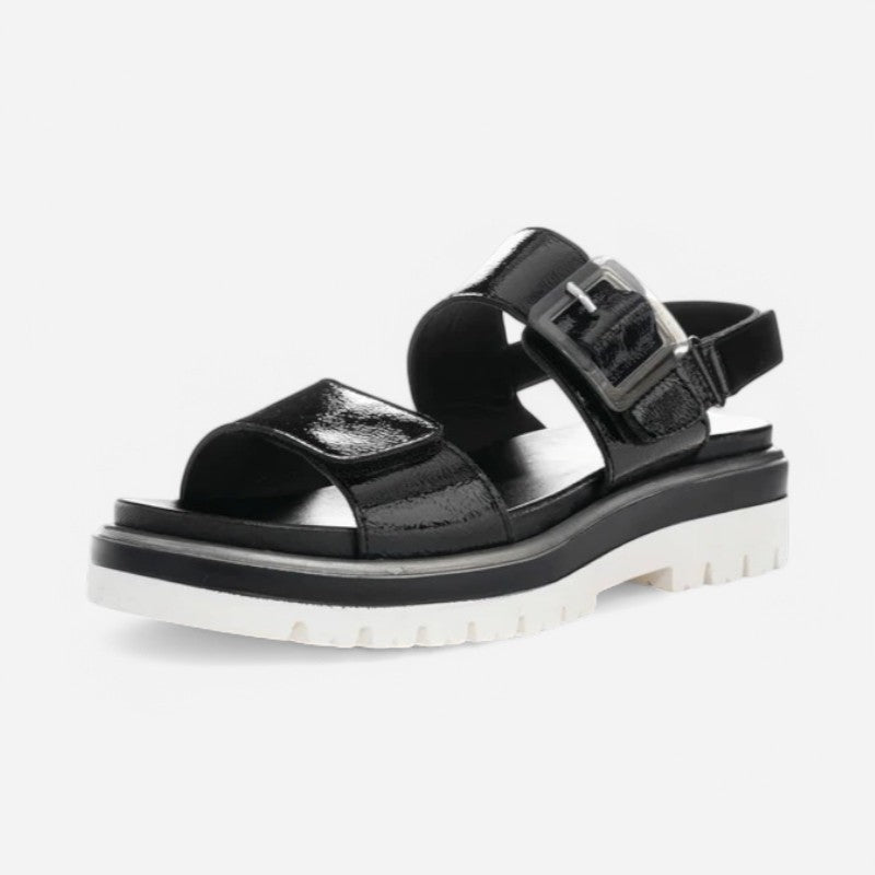 Marbella Black Patent Leather