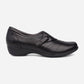 Franny Black Leather