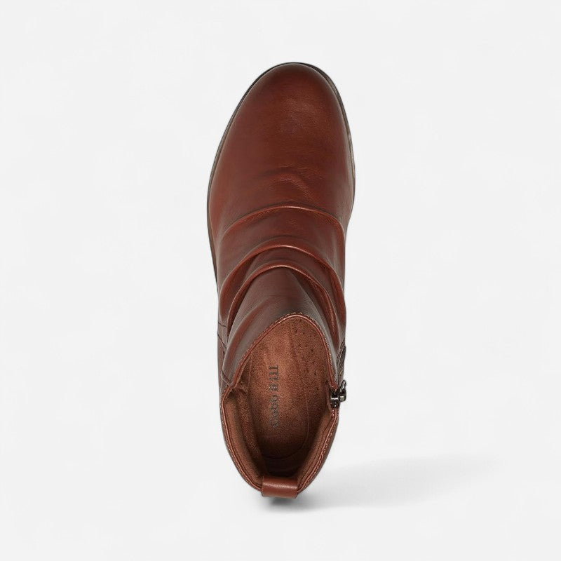 Nessa Bootie Dark Natural