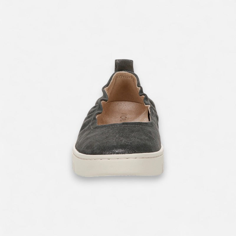 Uptown Ballet Polluted Silver Leather
