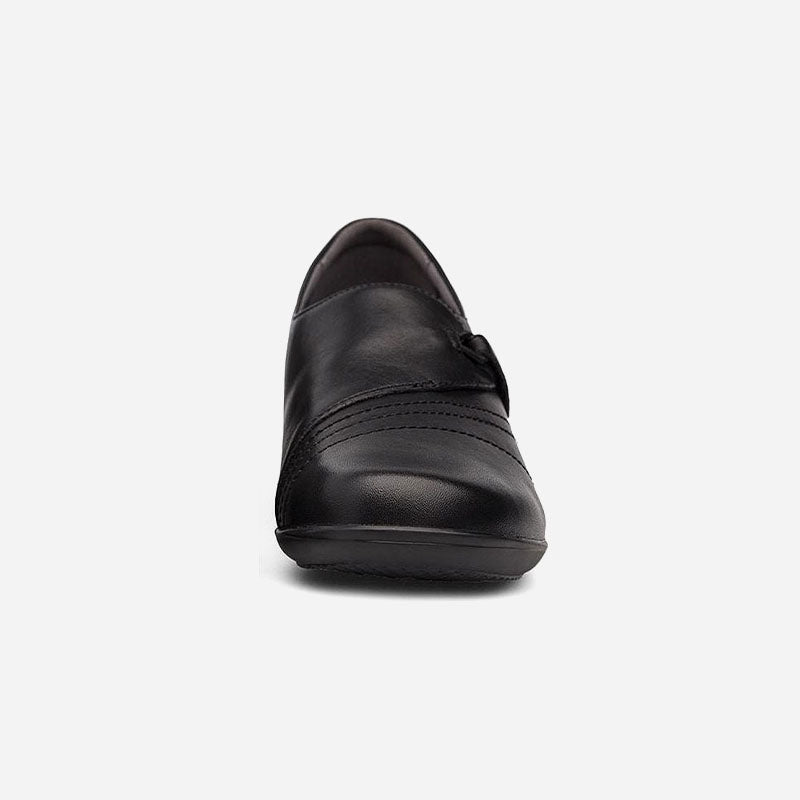Franny Black Leather