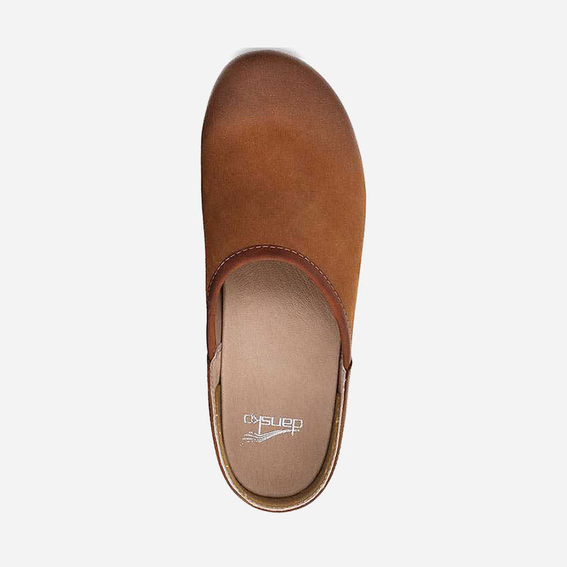 Brenna Tan Burnished Suede