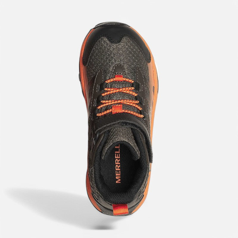 Kid's Moab Speed 2 Mid A/C Waterproof Gunsmoke/Orange