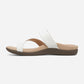 Morgan White Leather