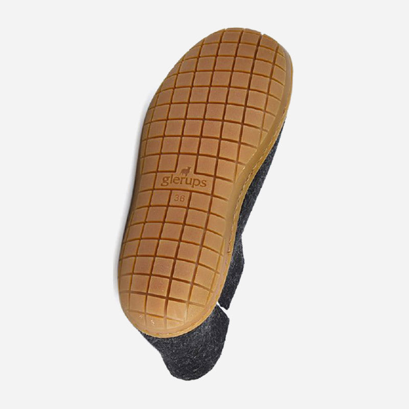 Low Boot Grey Rubber
