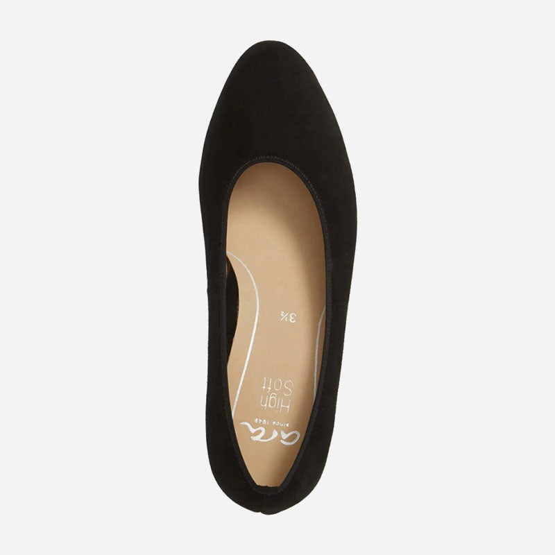 Kendall Black Suede