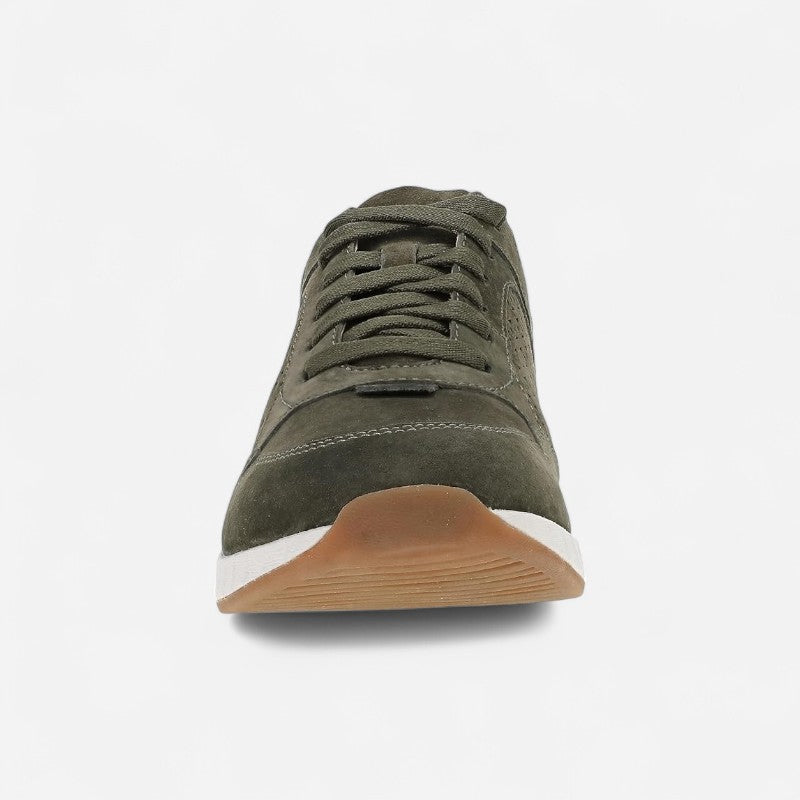 Catie Olive Suede